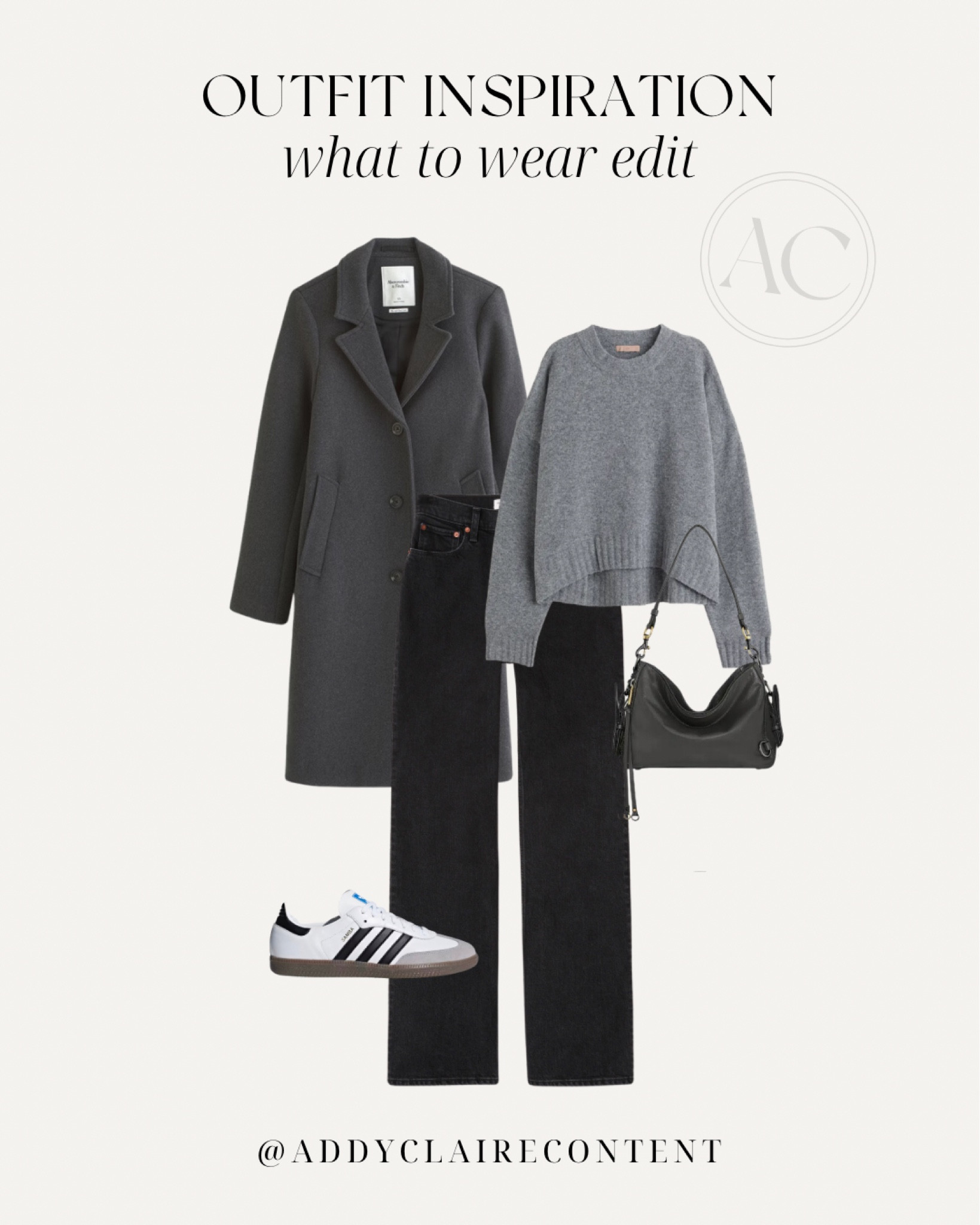Monochrome Outift Aesthetic
business casual ideas/ Office outfit/ neutral outfits/ Women’s capsule wardrobe/ minimalist outfit ideas/ affordable fashion finds/ sneakers casual outfit/ trousers styling/ business casual outfit/ smart casual/ office outfit/ sambas outfit

#LTKitbag #LTKSeasonal #LTKworkwear