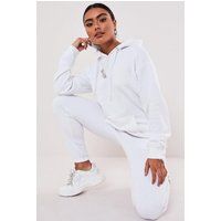 White Hoodie And Joggers Co Ord Set | Missguided (US & CA)