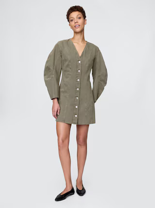 Barrel Mini Dress | Gap (US)