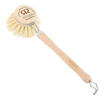 Redecker Tampico Fiber Dish Brush with Untreated Beechwood Handle, 9-Inches | Amazon (US)