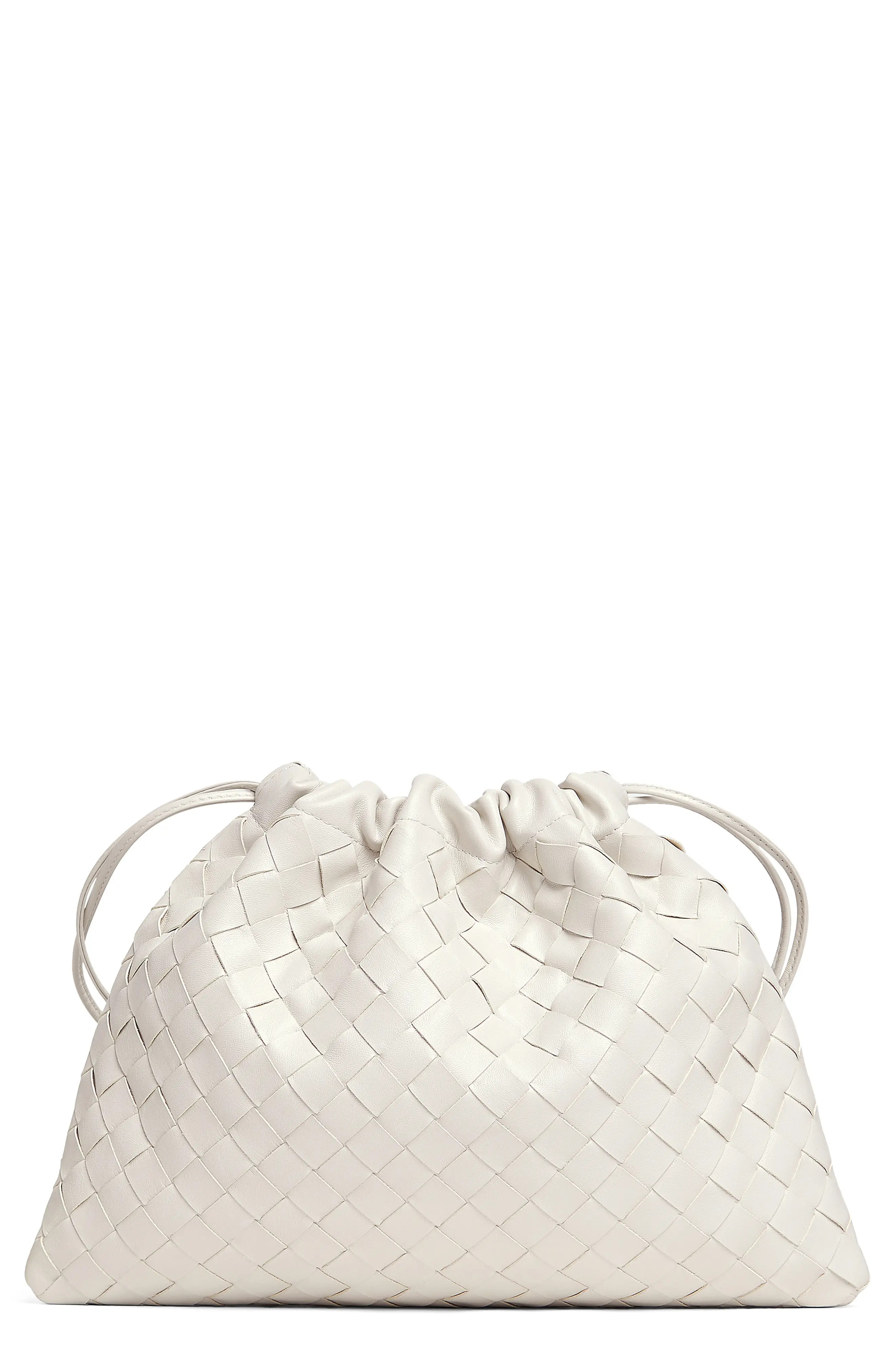 Bottega Veneta Medium Dustbag Intrecciato Leather Shoulder Bag (Women) | Nordstrom | Nordstrom
