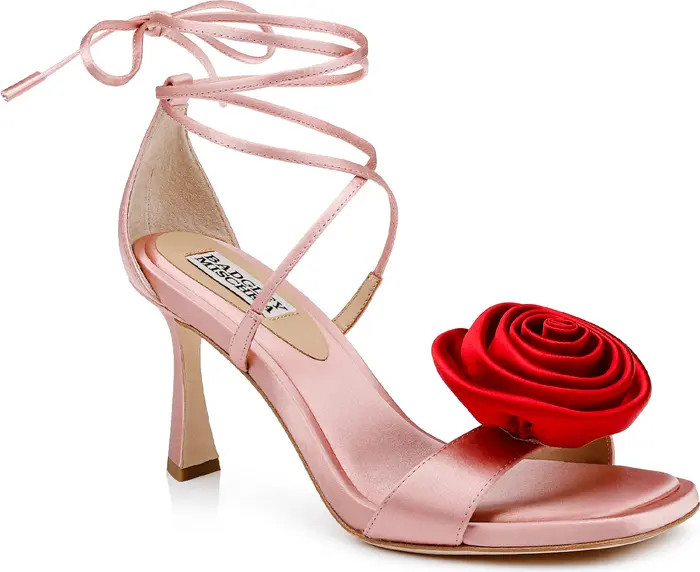 Badgley Mischka Collection Janelle Ankle Wrap Sandal (Women) | Nordstrom | Nordstrom