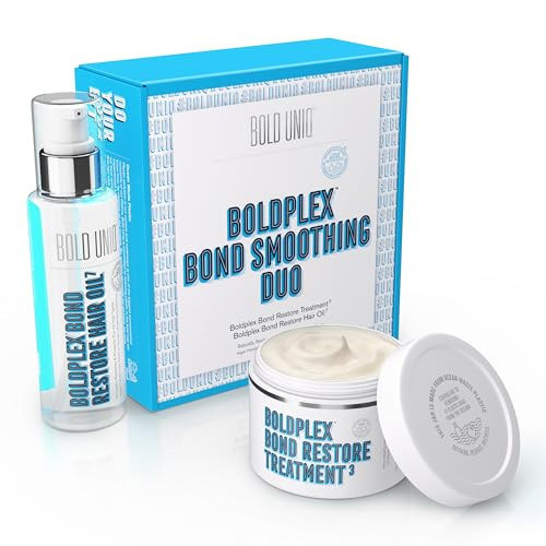 Boldplex 3 & 7 Bond Restore Protein Treatment & Oil Duo for Dry & Damaged Hair - Hydrating Formula for Curly, Colored, Frizzy, Broken or Bleached Types. Cruelty-Free & 100% Vegan | Amazon (US)