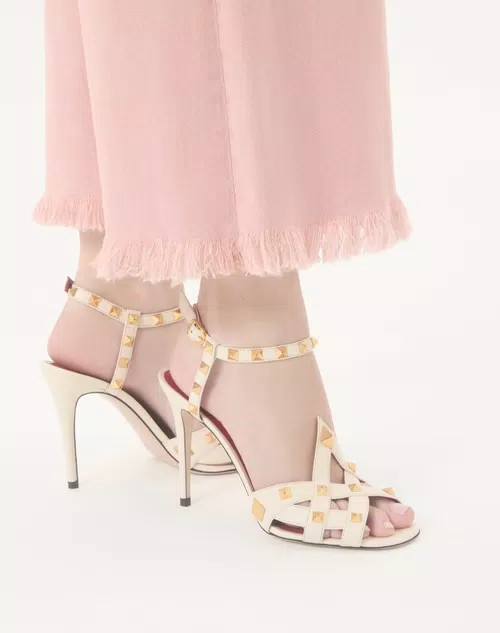 Studdy Kidskin Sandal 100Mm | Valentino