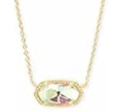Kendra Scott Elisa Pendant Necklace for Women, Fashion Jewelry, 14k Gold-Plated | Amazon (US)