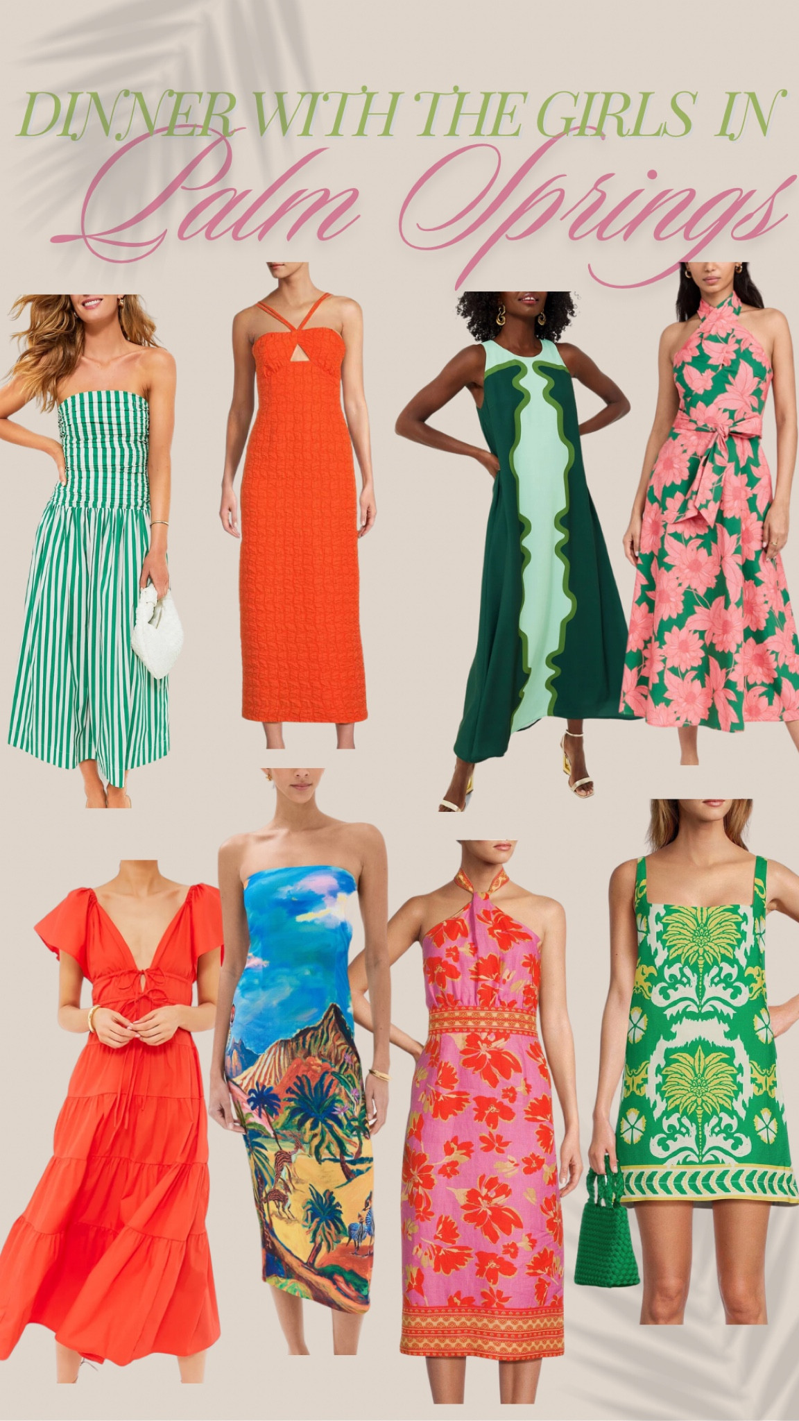 Palm Spring calls for vibrant colors and prints—and dresses you can rewear for summer weddings!

#LTKTravel #LTKSeasonal #LTKWedding
