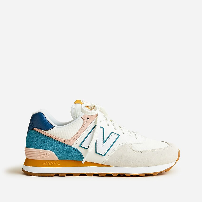 New Balance® X J.Crew 574 sneakers in colorblock | J. Crew US