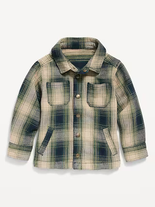 Plaid Pocket Shacket for Toddler Boys | Old Navy (US)