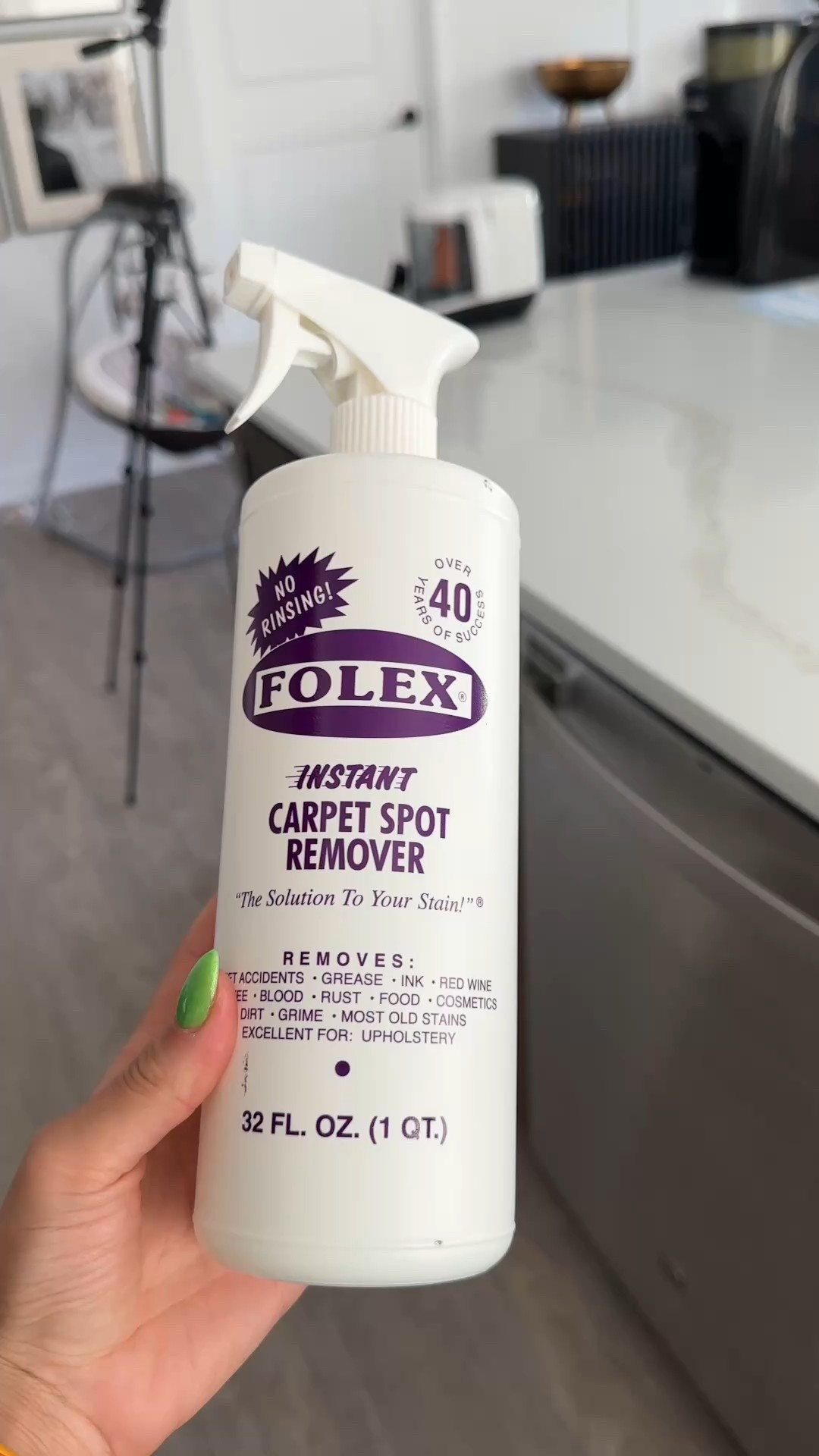 The only cleaner YOU WILL EVER NEED.
Red wine / Any drink or just ANYTHING that spills on your couch or carpet.. It works like MAGIC.

Follow my shop @Nardinemarie on the @shop.LTK app to shop this post and get my exclusive app-only content!

#LTKHome #LTKU #LTKWatchNow