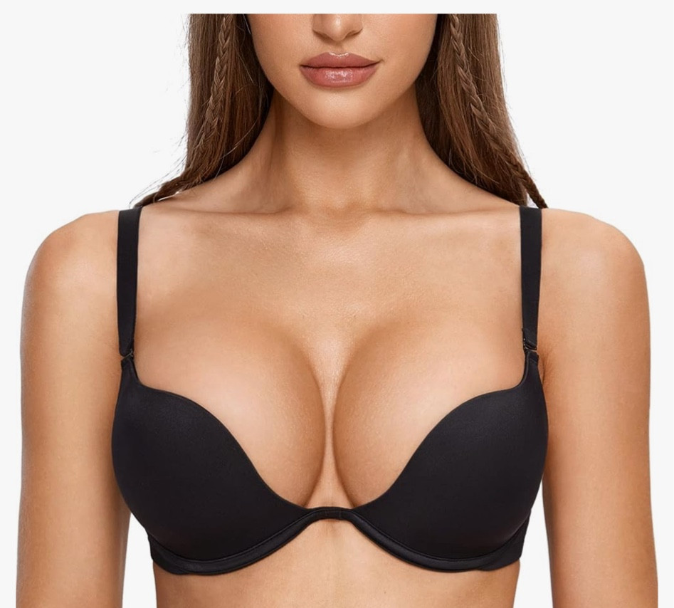 Great deep v plunging bra! I have in tan too 

#LTKStyleTip #LTKWorkwear