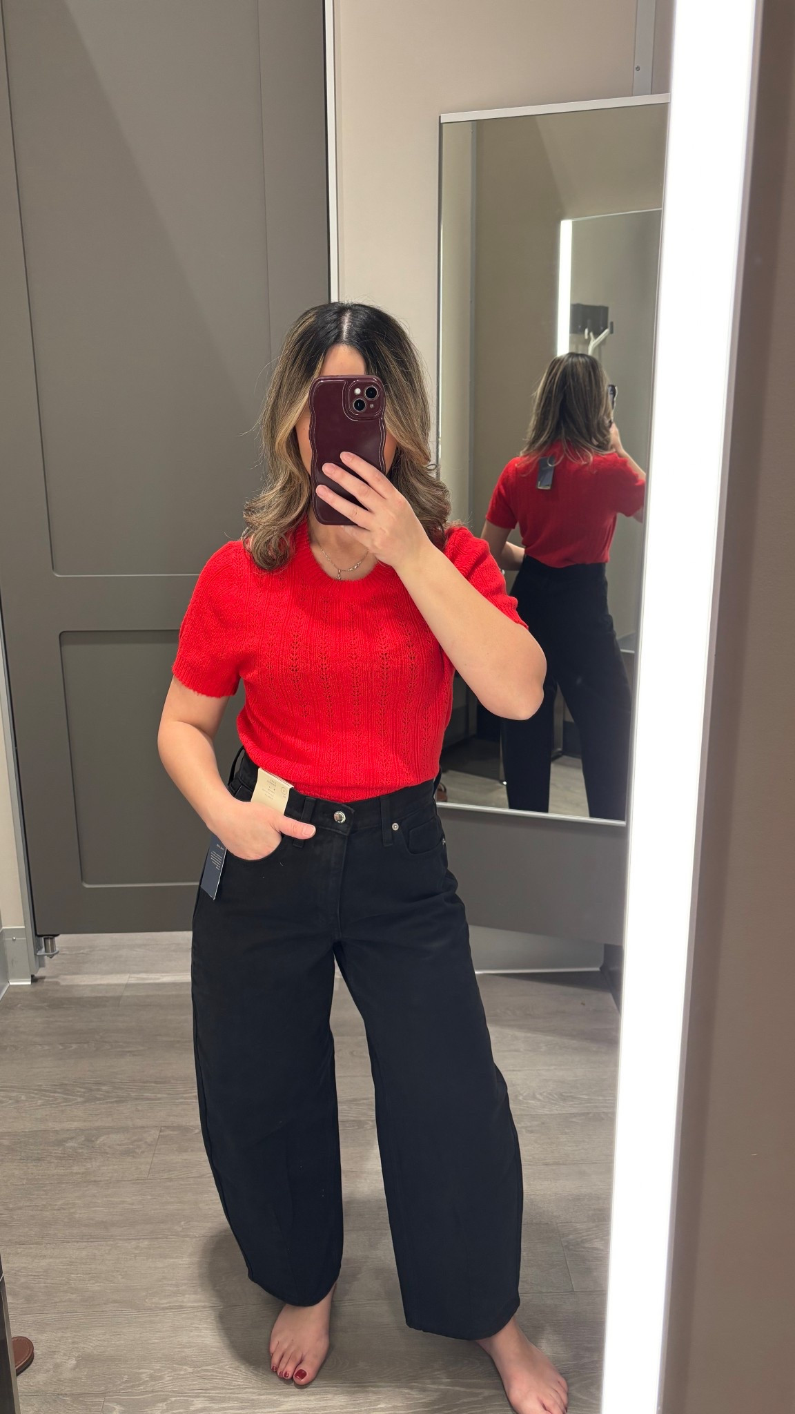 M top & 2 regular in jeans! 

#targetfinds #targetstyle #mytargetstyle #outfits #valentinesday #outfitideas #affordablestyle #targettryon #outfitsunder50 #momstyle #valentinesdayoutfits #tryon #tryonhaul #outfitsunder50 

#LTKU #LTKValentine #LTKootd