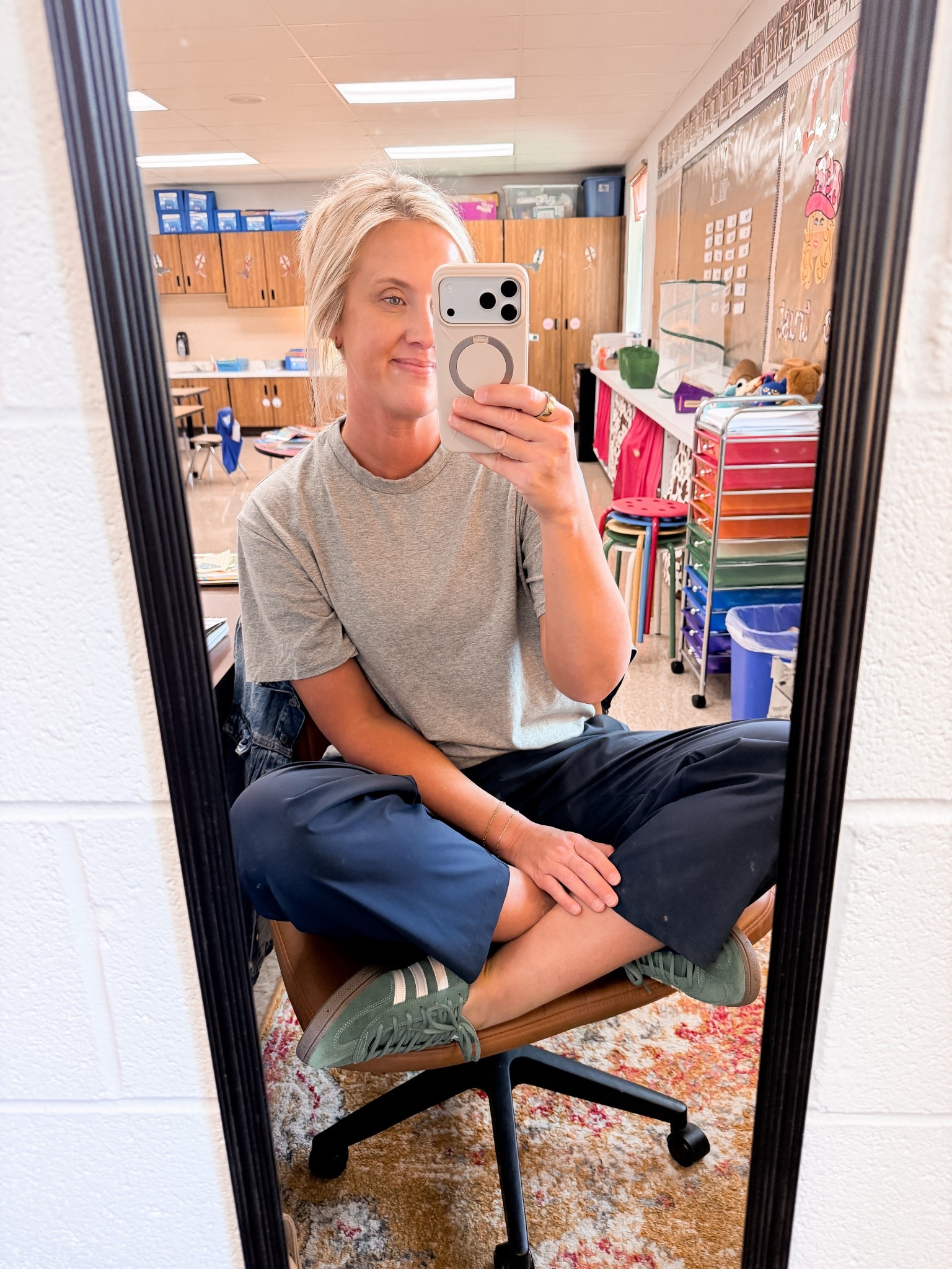 Sucker for navy and green 💚💙

#LTKTall #LTKWorkwear #LTKootd