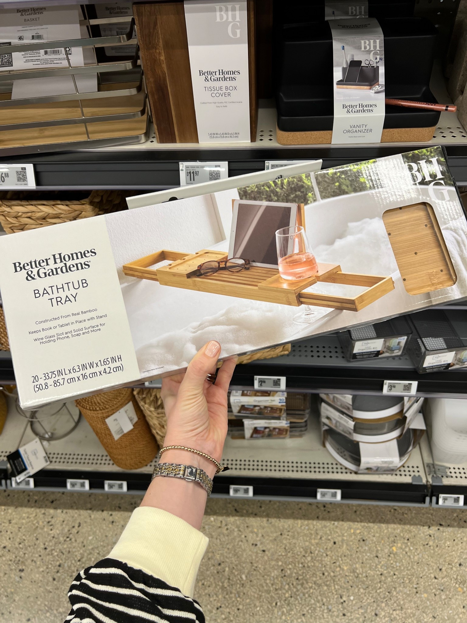 Bathtub tray at Walmart! #selfcare #walmarthome 

#LTKHome