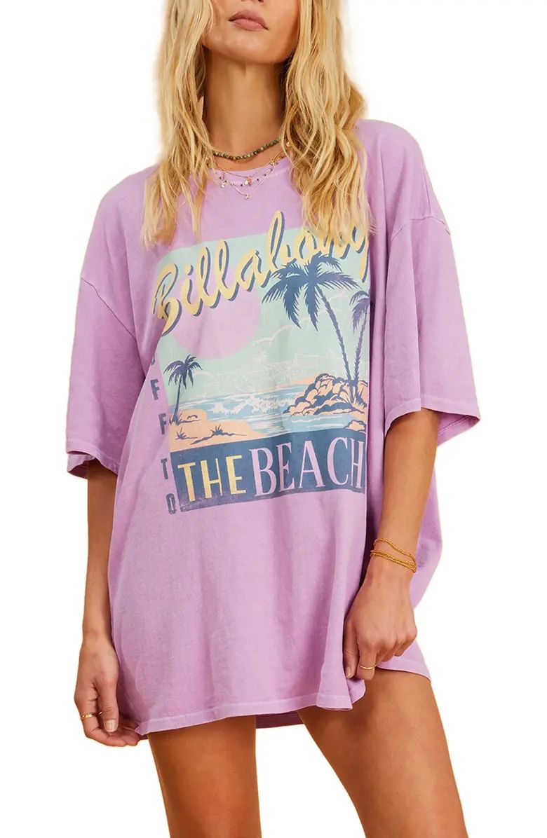 x The Salty Blonde Easy Shores Oversize Graphic Tee | Nordstrom