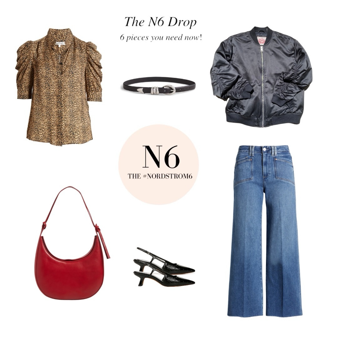 The August N6 Drop! 

Here is styleinspo using the 6 drop items plus items from each category. 
1. Leopard 
2. Bomber jacket 
3. Reformation bag 
4. Slingback
5. Belt
6. Wide leg jeans

#LTKOver40 #LTKSeasonal #LTKStyleTip