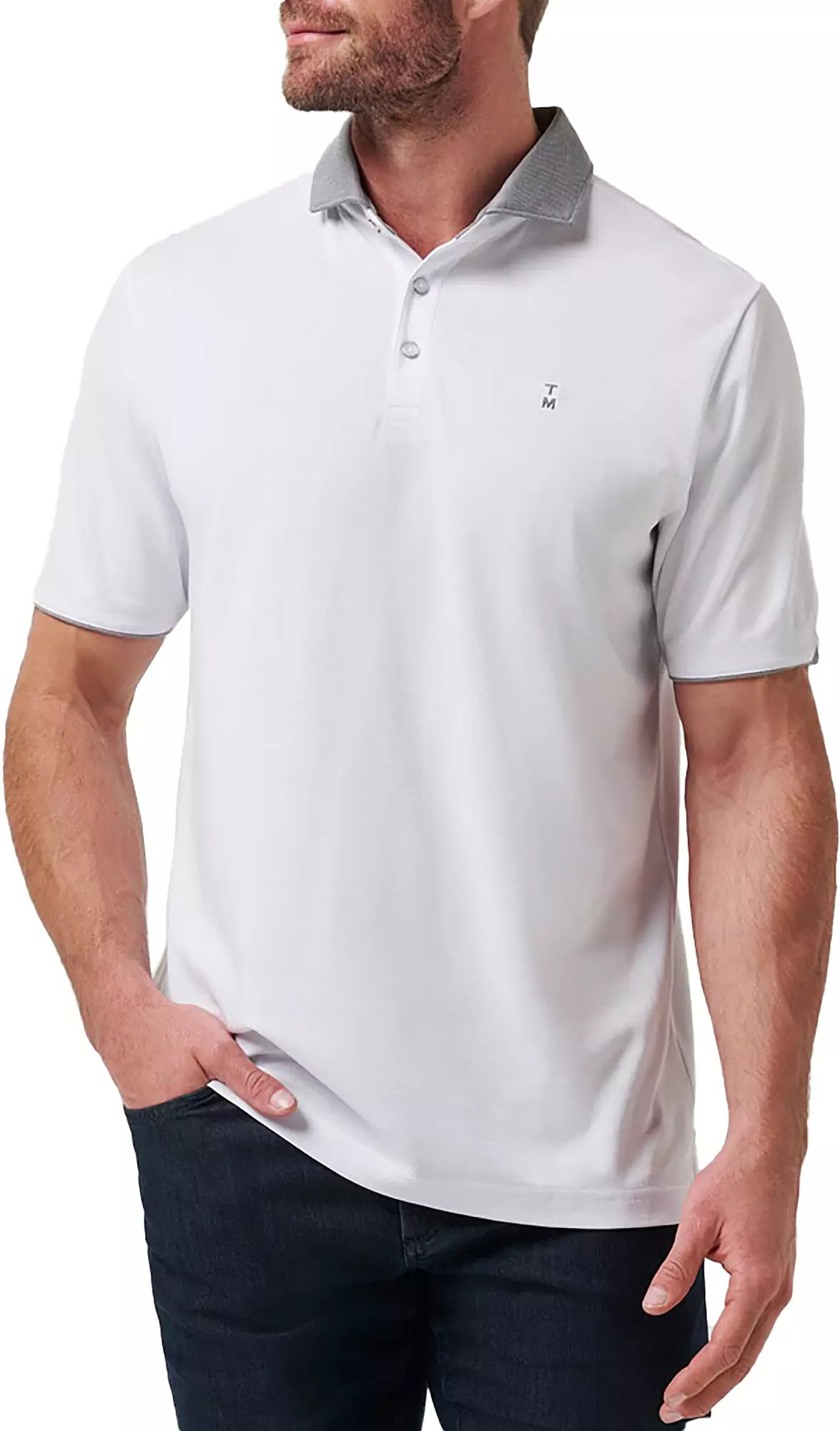 TravisMathew Men's Reservation Number Golf Polo | DICK'S Sporting Goods