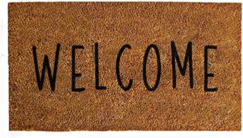 Welcome Door Mat 30x17 Inches, Thick Welcome Mat Outdoor Decor, Rustic Welcome Outdoor Mat for Fr... | Amazon (US)