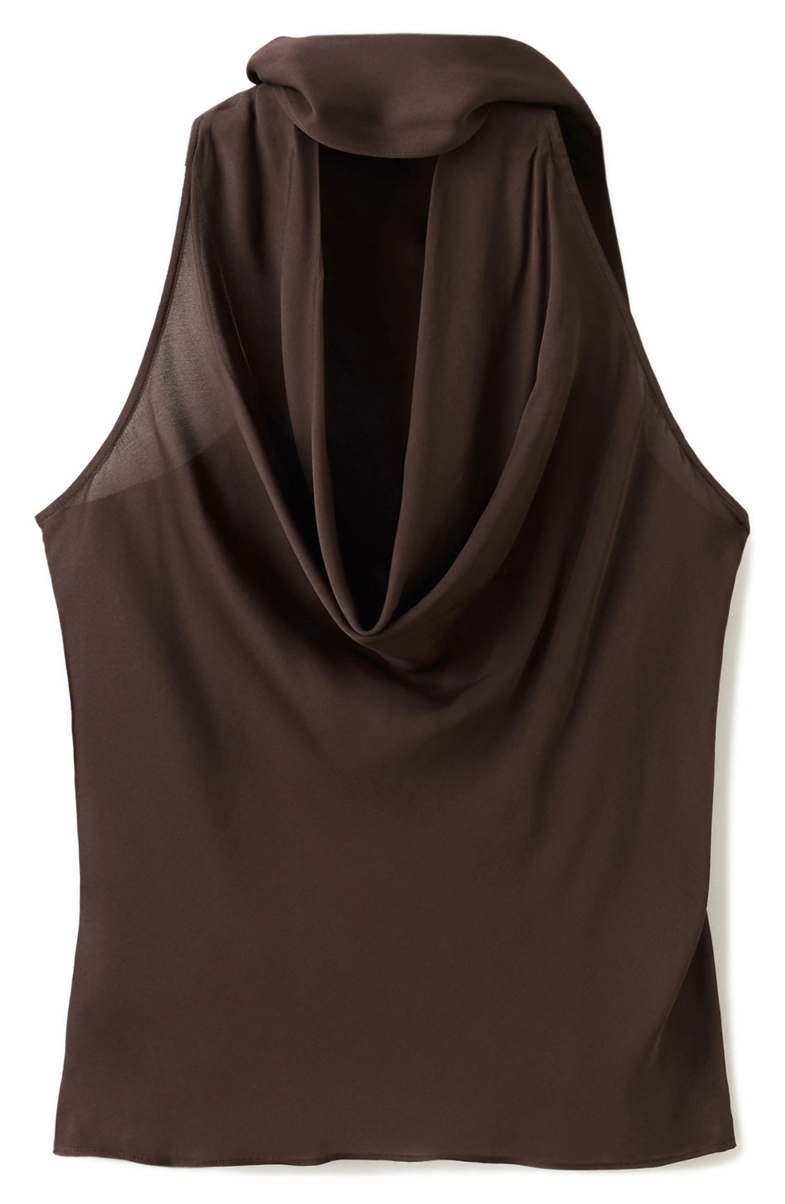 MANGO Cowl Neck Sleeveless Top (Women) | Nordstrom | Nordstrom