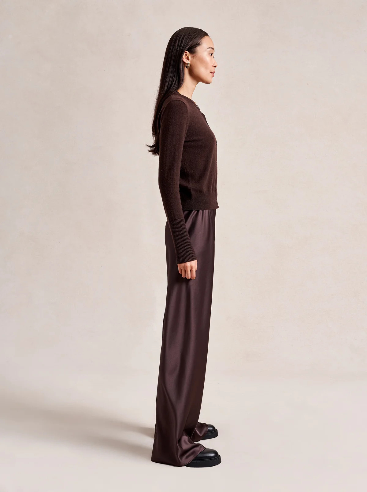 Solid Lean Lines Cardigan | La Ligne