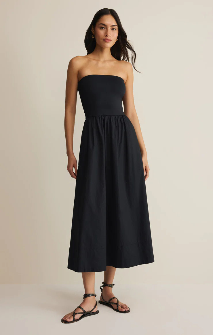 Sunsought Strapless Midi Dress | Z Supply