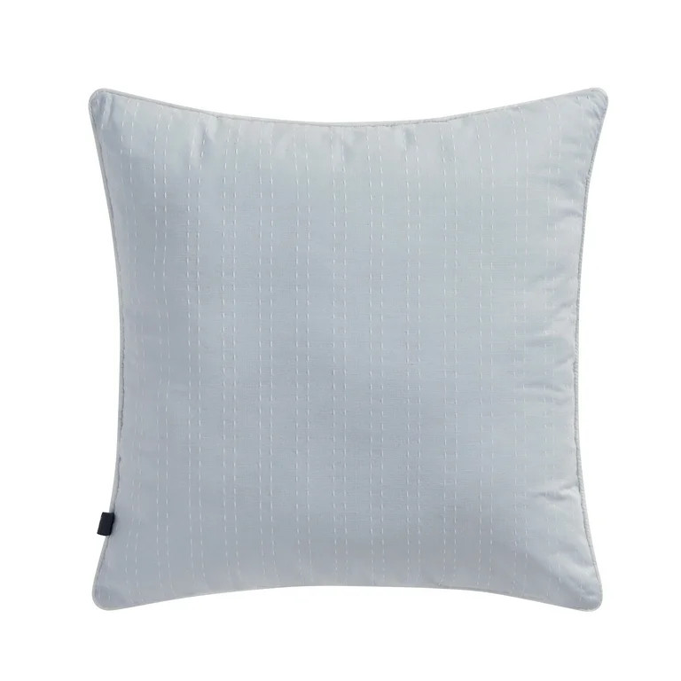 My Texas House Kimberly 18" x 18" Blue Happy Easter Reversible Cotton Decorative Pillow | Walmart (US)