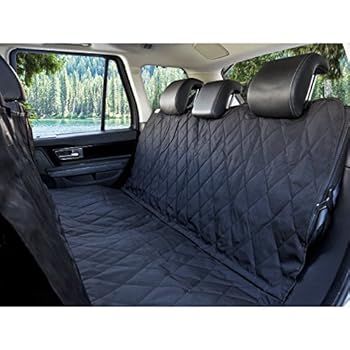 BarksBar Luxury Pet Car Seat Cover with Seat Anchors for Cars, Trucks, and Suv's - Black, Waterpr... | Amazon (US)