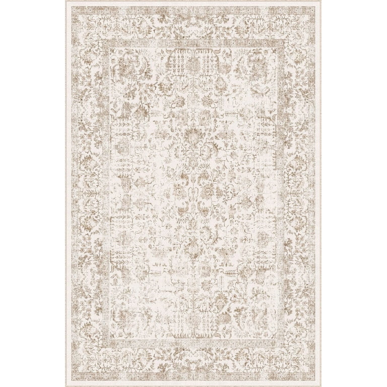 BERTHMEER 9'x12' Large Area Rugs Washable Vintage Rugs for Living Room Farmhouse Dining Room Offi... | Walmart (US)