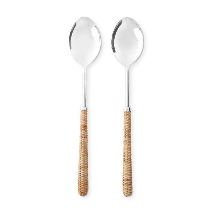 Light Woven Salad Servers   Only at Williams Sonoma | Williams-Sonoma