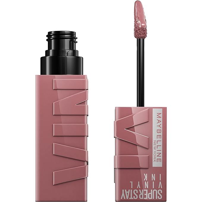 Maybelline New York Super Stay Vinyl Ink Longwear No-Budge Liquid Lipcolor, Highly Pigmented Colo... | Amazon (US)