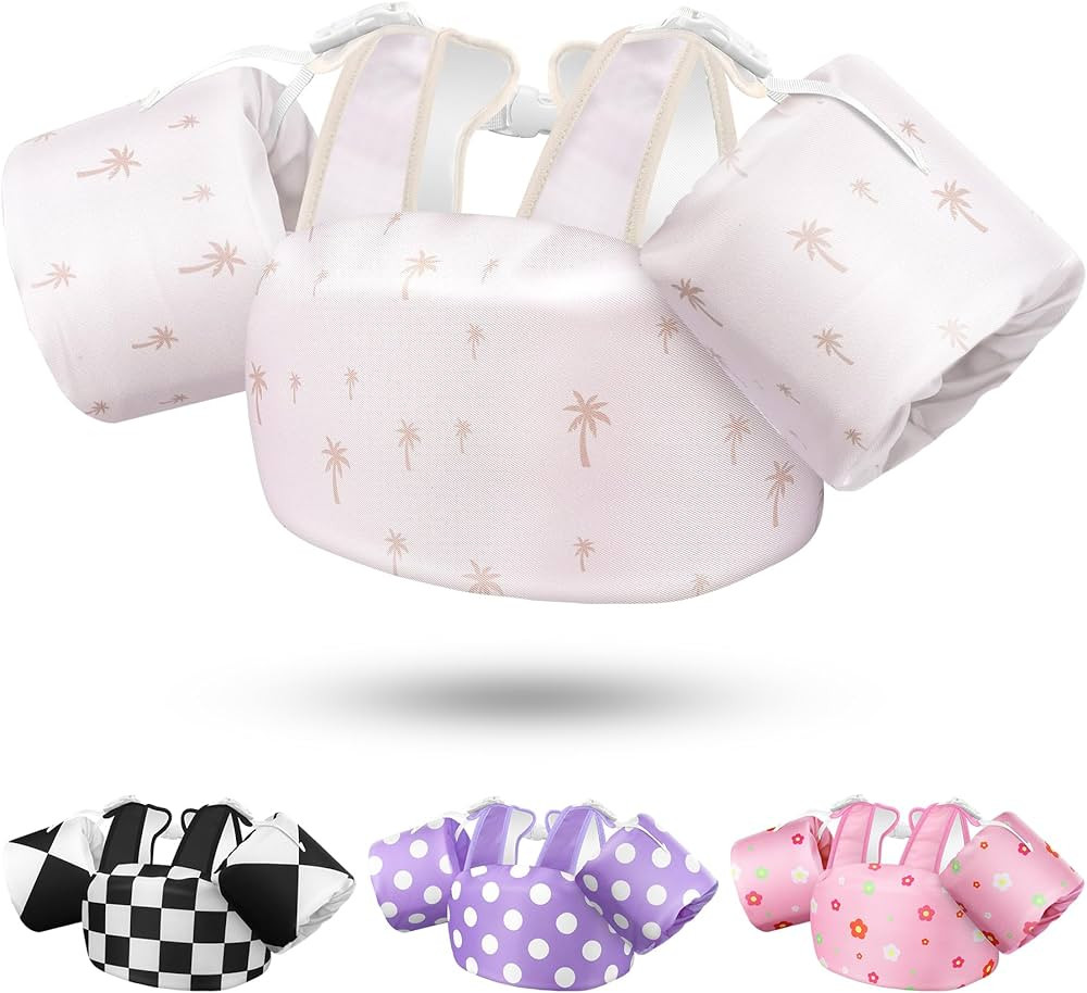 Vvinca Separable Toddler Swim Vest Fit 22-66 Lbs（1-6 Years）|2025 Newest 3 in 1 Pool Float & A... | Amazon (US)