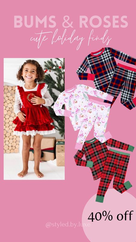 Christmas Jammie’s and they’re 40% off through tonight! I just ordered the pink ones for the girls 

#LTKsalealert #LTKHoliday #LTKkids