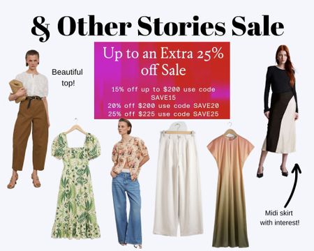 And Other Stories is having a sale! These are my picks. I just love their vibe and aesthetic! Everything linked is under $100.

#LTKSaleAlert #LTKMidsize #LTKFindsUnder100