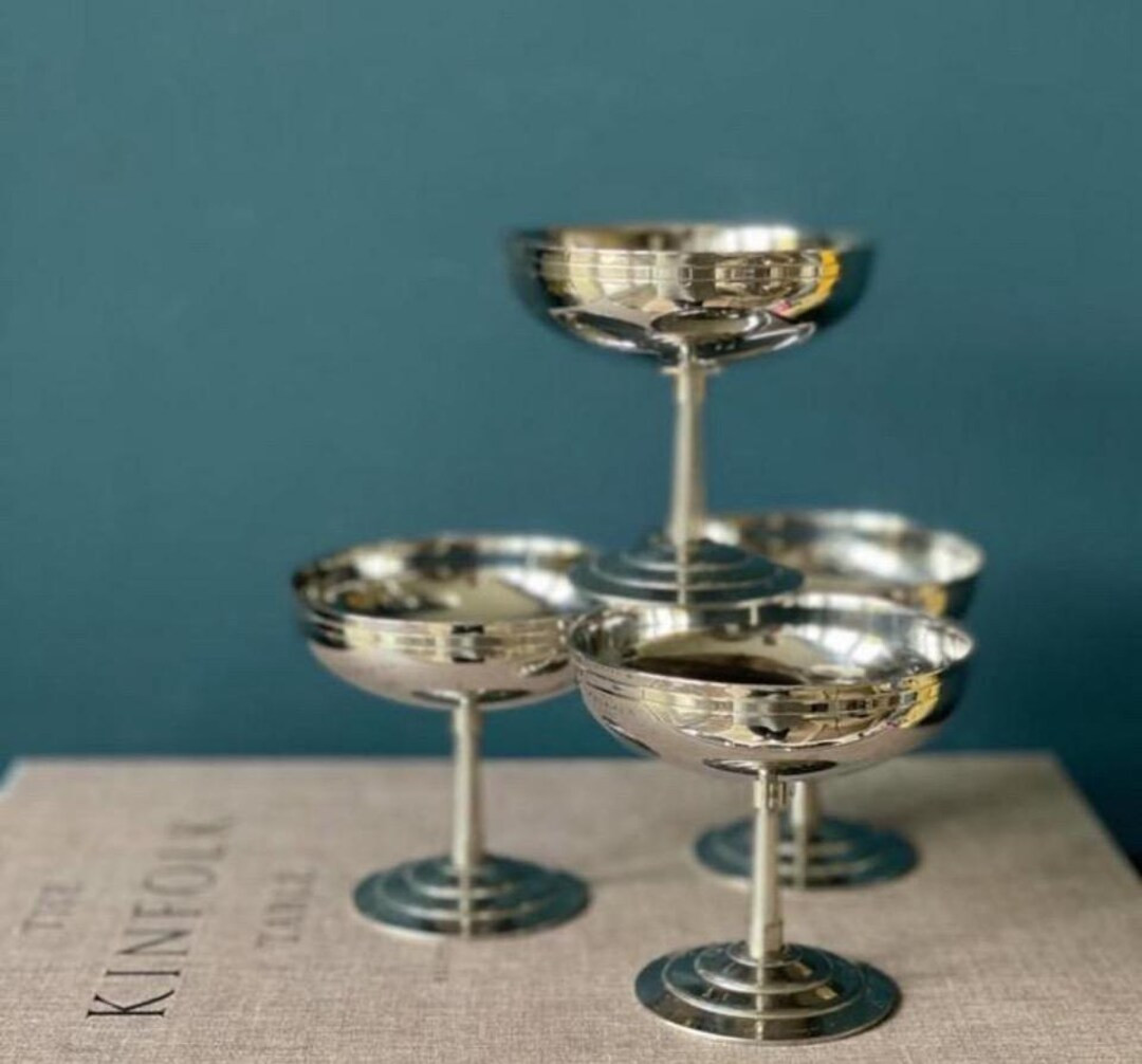 Letang Remy Set of 4 Vintage Coupes - Etsy | Etsy (US)