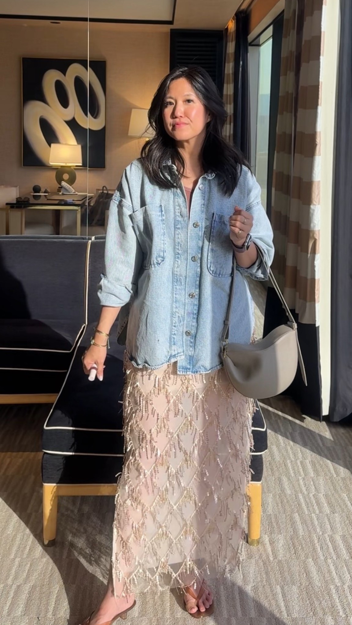 Denim and diamonds night with bbq in Vegas 

#LTKdayinmylife #LTKFestival