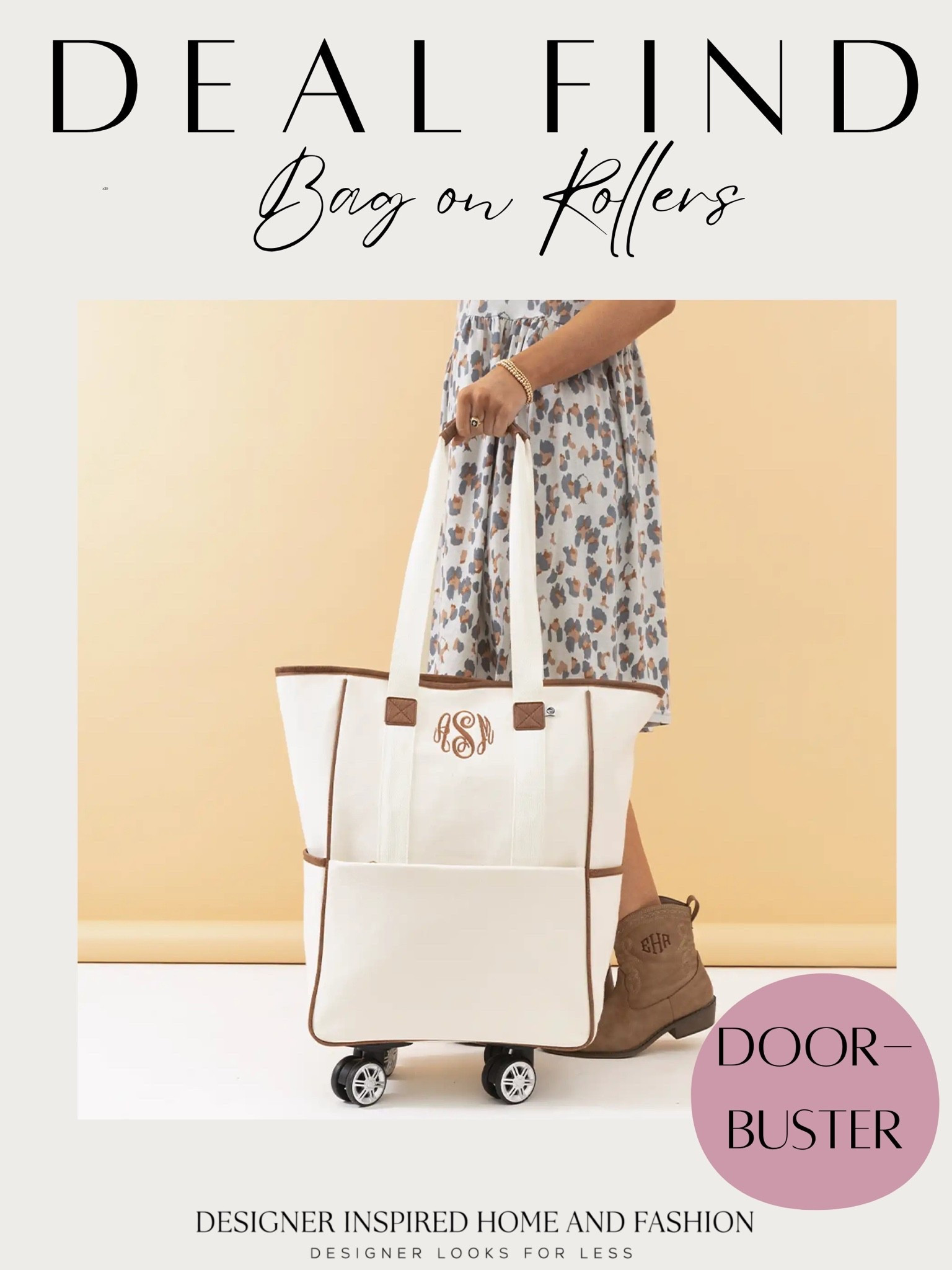Mr. deal on this bag with wheels great for dragging laundry and laundry room!

#LTKmomlife