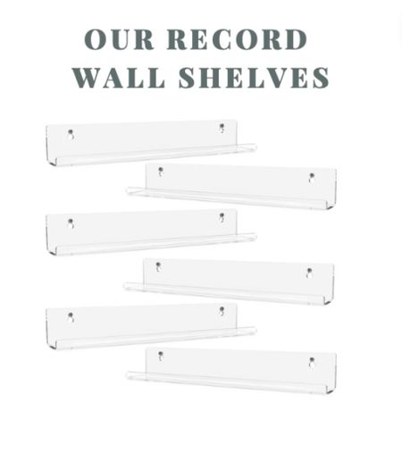 Record wall shelves 

#LTKunder50 #LTKunder100 #LTKhome