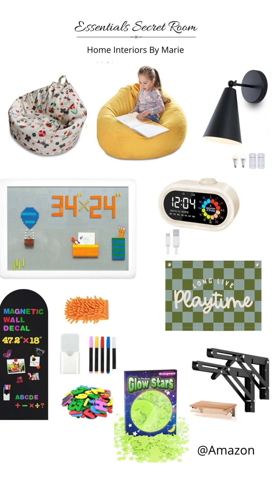 Essentials from Amazon for the Secret Room !! 

#LTKFamily #LTKStyleTip #LTKKids