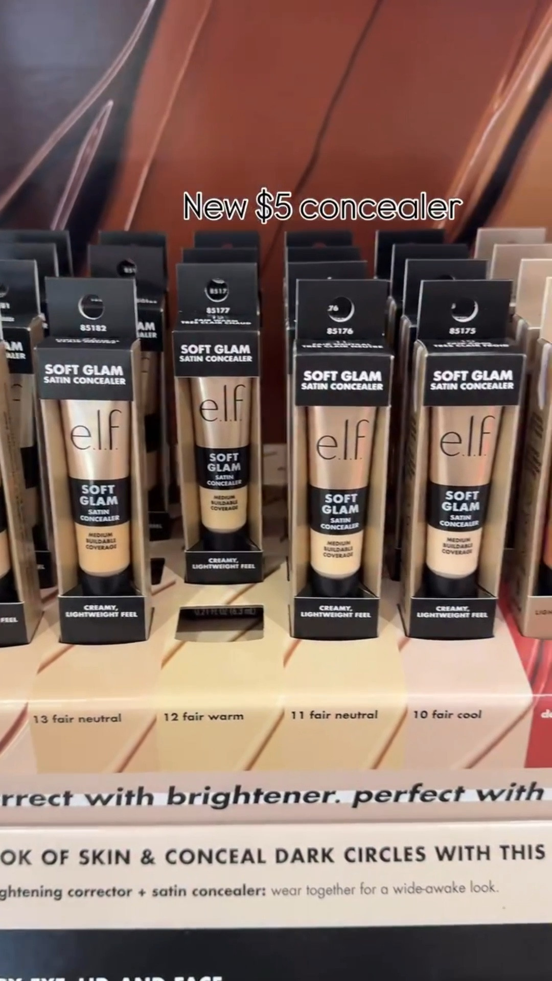 Trying the new $5 @elfcosmetics Soft Glam Satin concealer - using shade light cool, I usually use a color corrector before, but I wanted to try this concealer without and look how much coverage it has - imagine how it will look with a color corrector underneath 
Have you tried this one?
#newmakeup #affordablemakeup #drugstoremakeup #ultahaul #concealer

#LTKgrwm #LTKSaleAlert #LTKBeauty