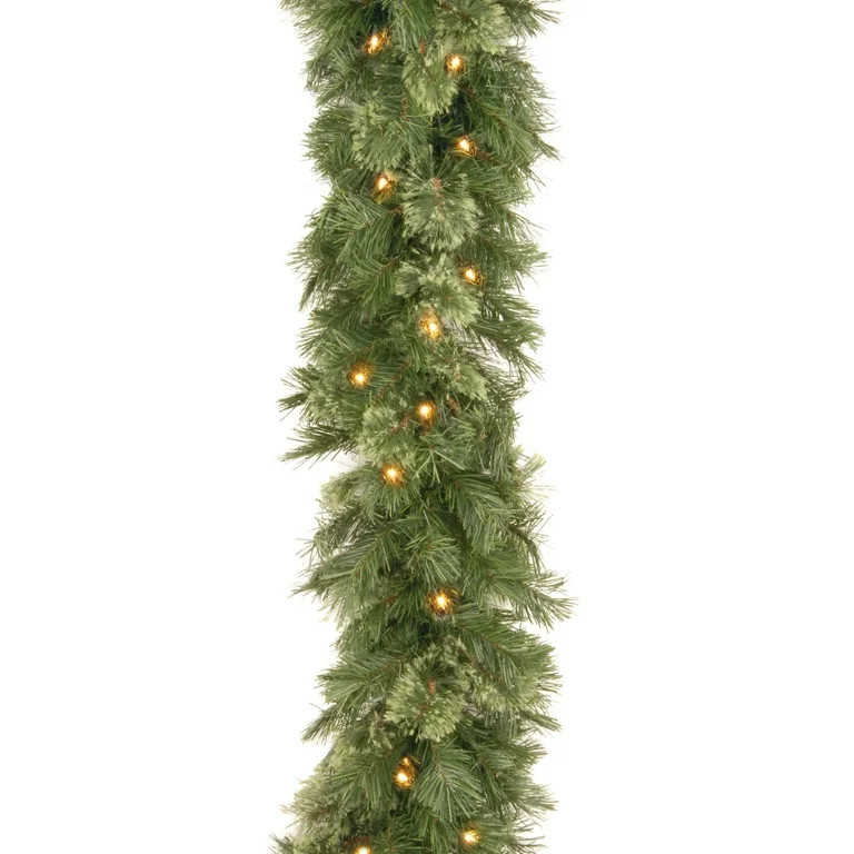 9 ft. Wispy Willow Garland with Clear Lights | Walmart (US)