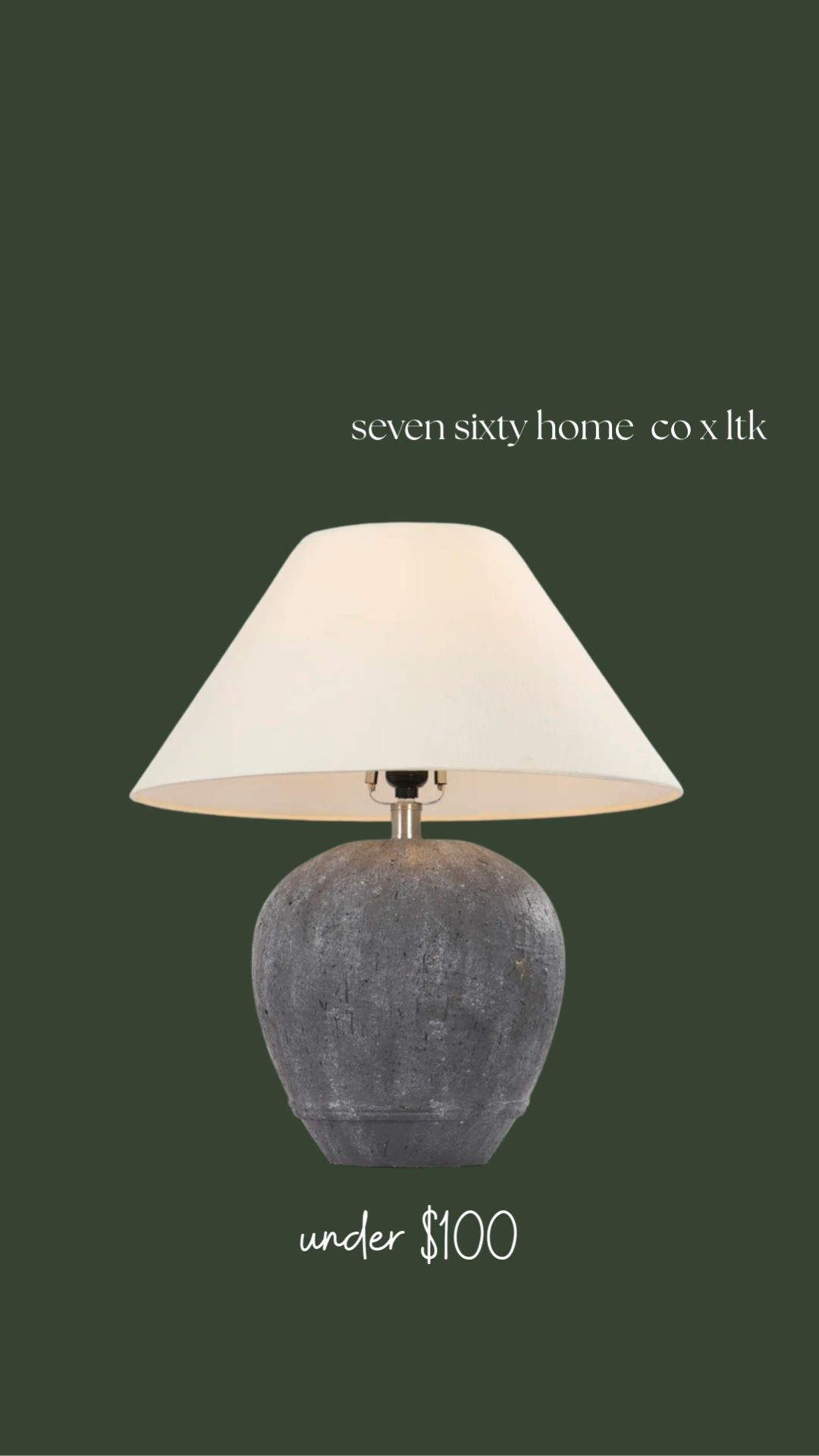 If your nightstand or console always feels slightly off, it’s usually the lamp scale, not the furniture.

This is the kind of table lamp designers reach for again and again because it solves multiple problems at once: a wider shade that visually anchors the surface, a textured ceramic base that adds weight, and a neutral silhouette that works in bedrooms, living rooms, and entryways. It gives enough presence to finish the space without competing with artwork or styling.

This lamp is especially good for nightstands that feel undersized, dressers that need balance, or console tables that look unfinished, and it works beautifully with linen bedding, wood furniture, and layered neutrals.

I linked this exact lamp on LTK so you can see how it fits into a finished room, not just a product photo. 

 #LTKHome #LTKFindsUnder100