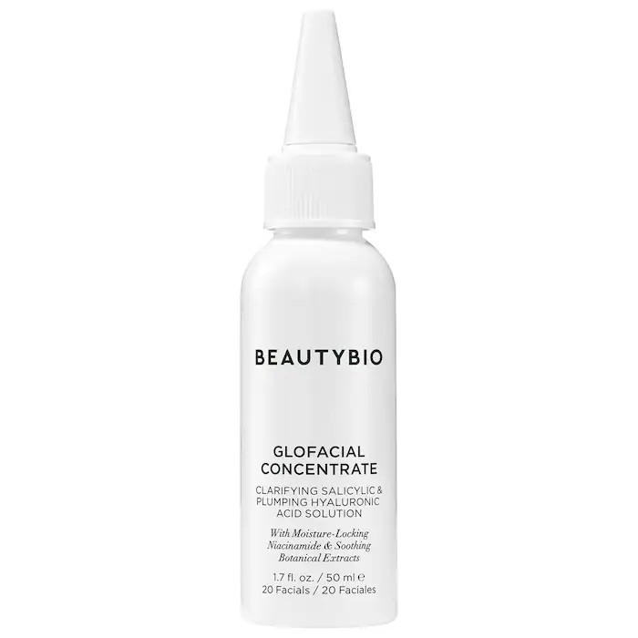 GLOfacial Concentrate with Clarifying Salycilic Acid & Plumping Hyaluronic Acid | Sephora (US)