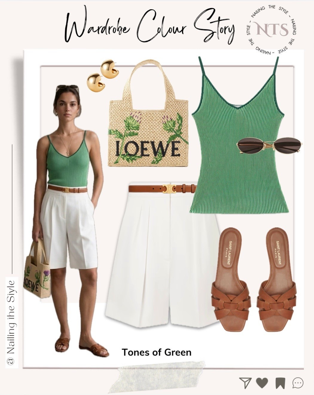 Nothing says summer like bright green paired with crisp white tailored shorts ☀️

#LTKsummer #LTKstyletip
