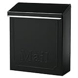 ARCHITECTURAL MAILBOXES Townhouse Vertical Small Capacity, Galvanized Steel Wall Mount Mailbox, 4... | Amazon (US)