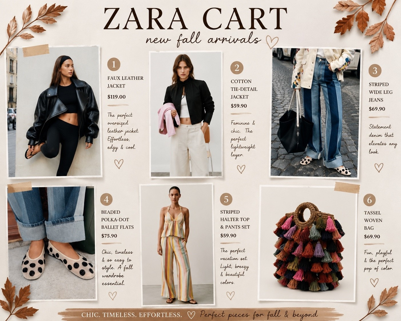Zara in my cart polka dot flats fringe

#LTKgrwm #LTKootd
