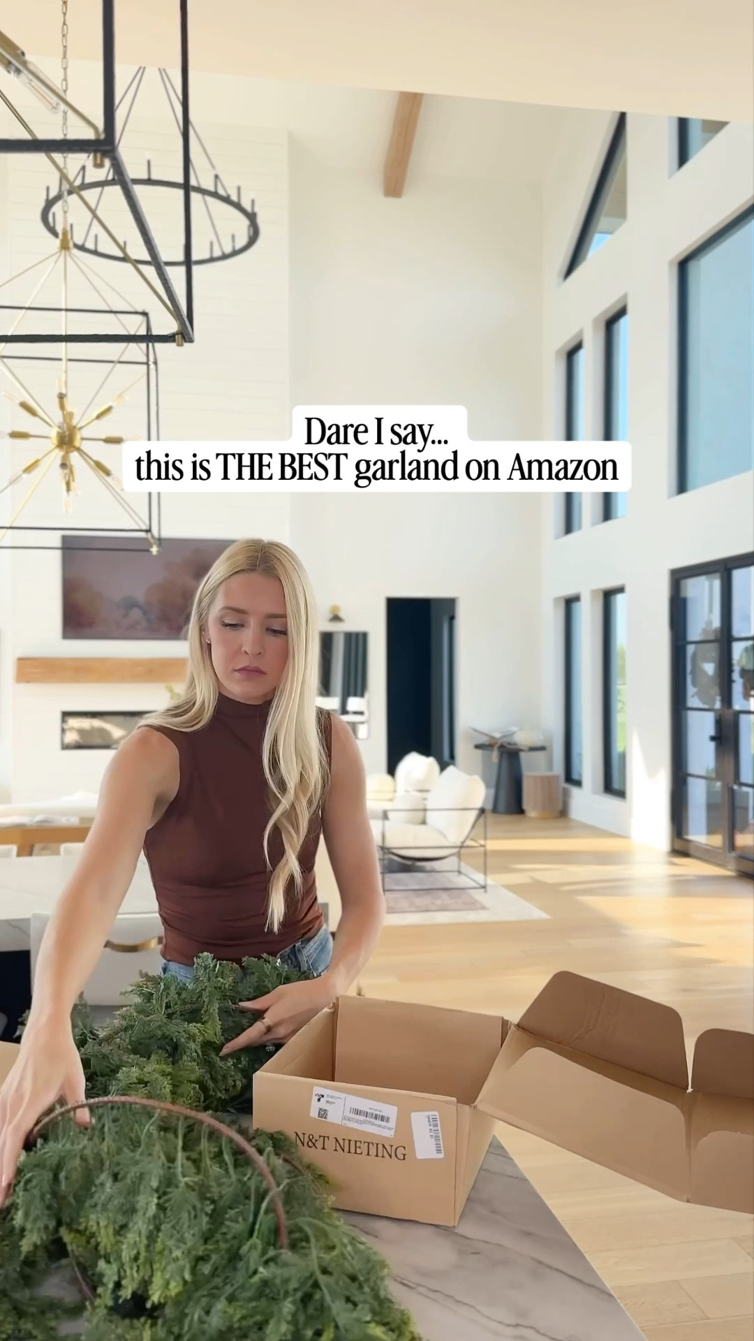 Some garlands just don’t cut it. These are thick, lush, and actually worth your time… meaning you won’t be returning them. Better than the Afloral version, easy to style, looks luxe, and won’t break the bank. Yes, please.

#LTKSeasonal #LTKHome #LTKSaleAlert