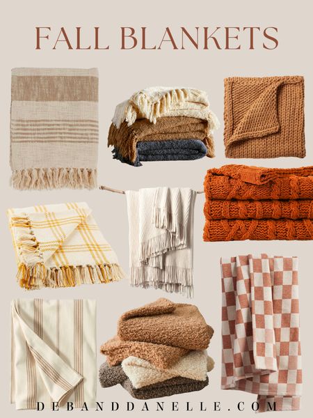 Cozy fall blankets 

#LTKFind #LTKhome #LTKSeasonal
