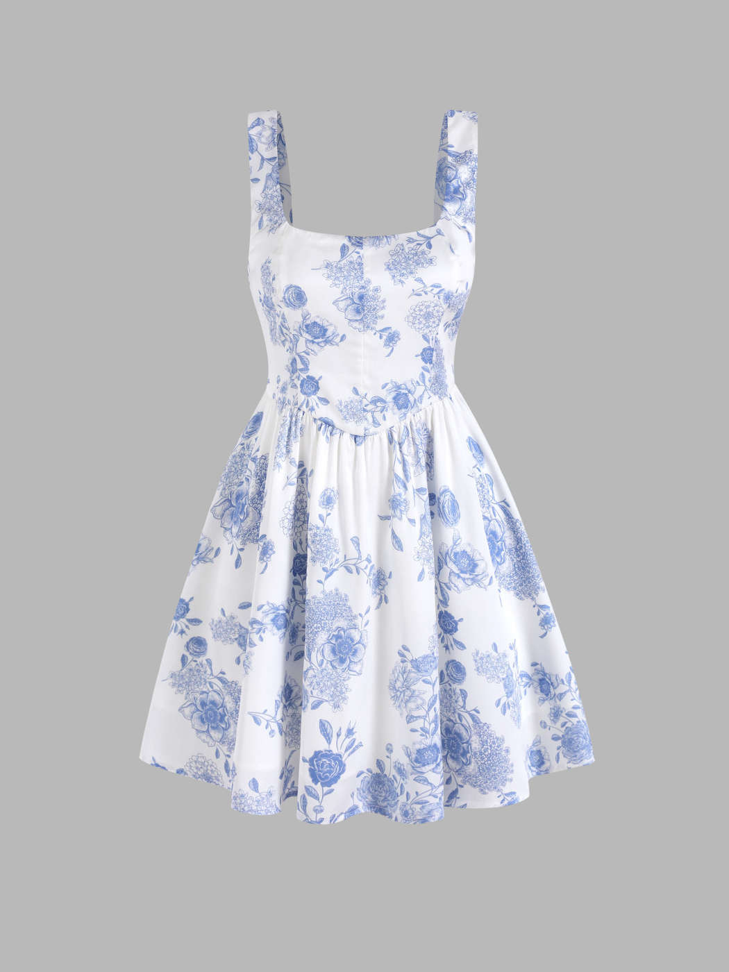 Toile de Jouy Cami Mini Dress | Cider