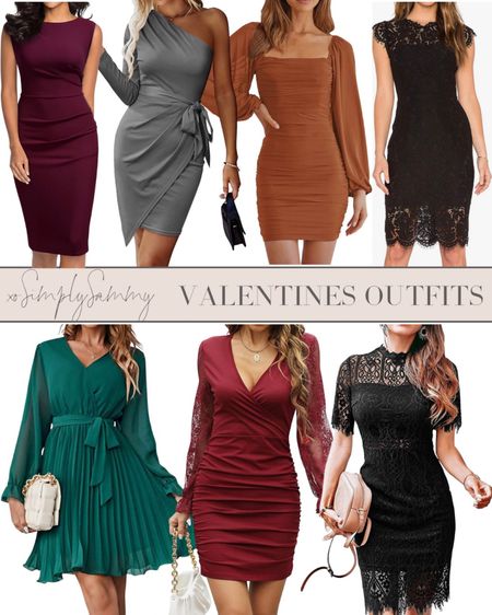 Valentine’s Day , Valentine’s Day outfit , date night , date night outfit , formal dress , wedding guest dress , wedding guest , vacation , vacation dress , Amazon fashion , Amazon finds , Amazon dress , little black dress , lace dress , satin dress , midi dress , wrap dress , red dress , winter dress , valentines dress 

#LTKwedding #LTKstyletip #LTKtravel