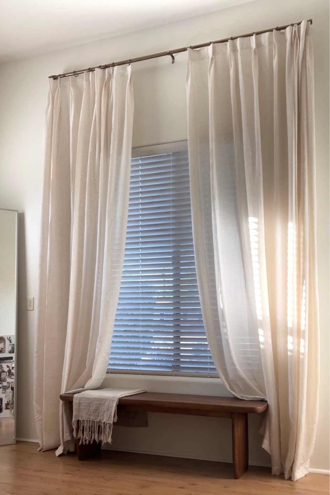 Pleated Amazon Curtains 👌🏼
