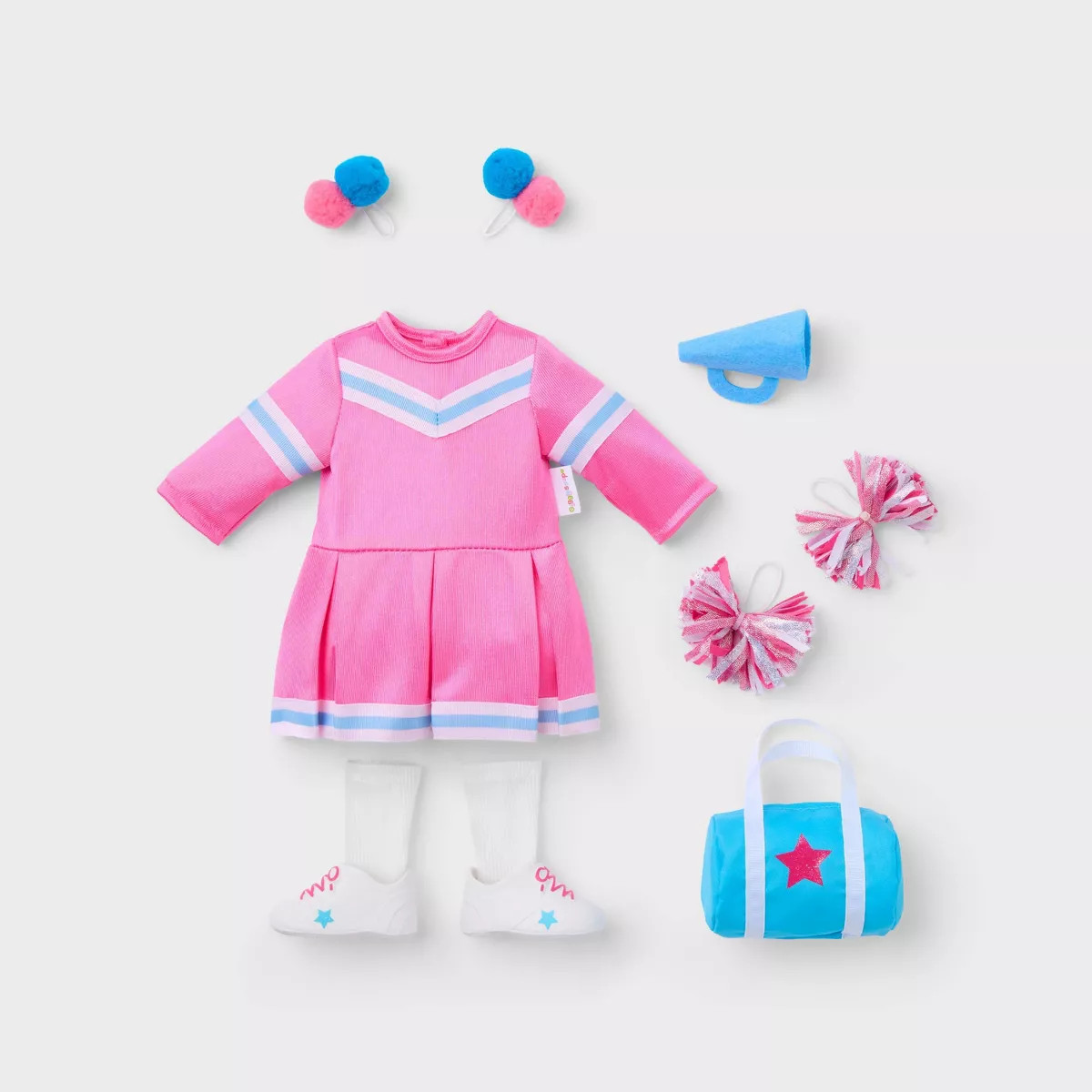 14" Baby Doll Cheerleader Outfit - Gigglescape™ | Target